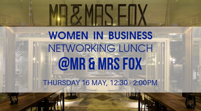 Women in Business Networking Lunch at Mr & Mrs Fox